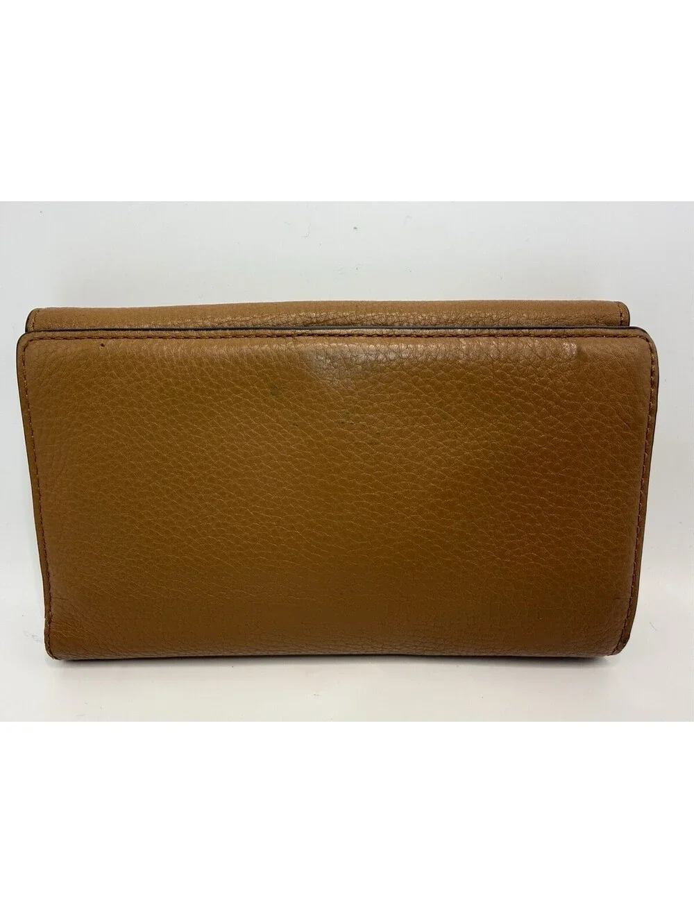 Michael Kors Women's Lillie Large Leather Carryall Wallet Acorn